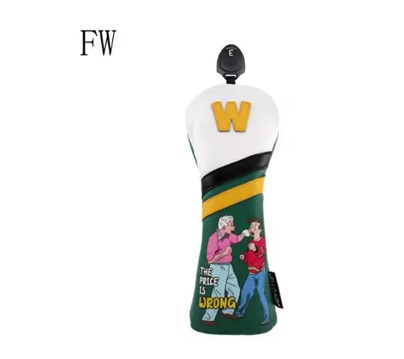 Funny Golf Club Head Covers – Quirky Anti-Scratch Driver, Fairway & Hybrid Covers