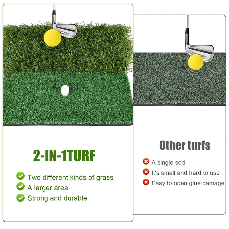 Portable Golf Practice Mat – Non-Slip Base, Indoor & Outdoor Use