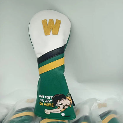 Funny Golf Club Head Covers – Quirky Anti-Scratch Driver, Fairway & Hybrid Covers