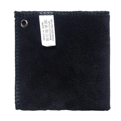 Wet & Dry Golf Towel with Retractable Hook – Clean Clubs & Balls Anywhere