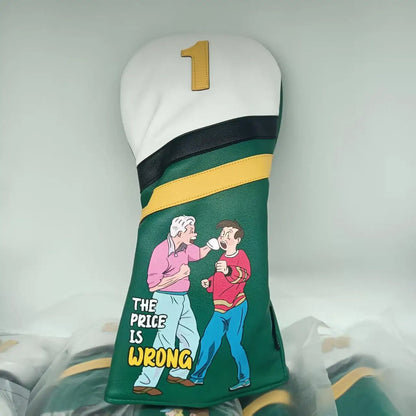 Funny Golf Club Head Covers – Quirky Anti-Scratch Driver, Fairway & Hybrid Covers